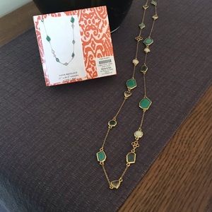 Stella & Dot Pippa Necklace, Green